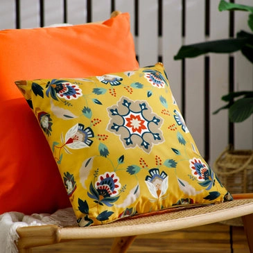 Folk Flora Cushion