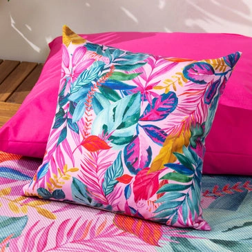 Psychedelic Cushion Hot Pink